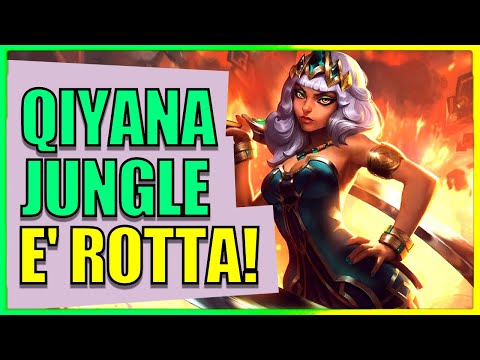 [ITA] *QIYANA GAMEPLAY* Qiyana Jungle E' ROTTA?! - Qiyana Giungla PBE - League of Legends