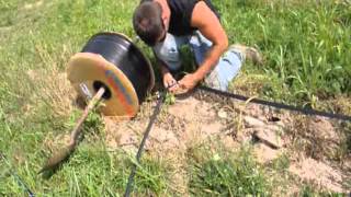 See Us Using Drip Irrigation on Trees and Shrubs...