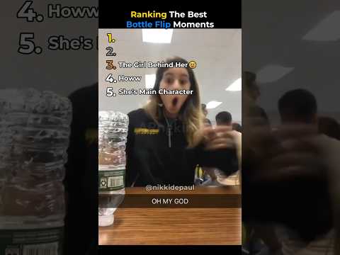 Ranking The Best Bottle Flip Moments