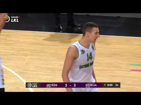 LKL league. BC "Nevezis" 68 vs 74 BC "Dzukija". 18/11/2018