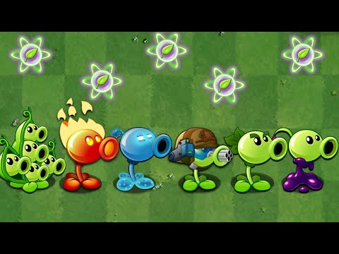 PvZ 2 Challenge - Every PEASHOOTER vs 999 Animal Zombies - Who 's PRO Plant!