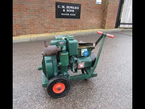 Working with diesel generator