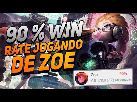 Entenda como esse MONO ZOE domina a CAMPEÃ - League of Legends