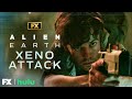 Xenomorph Attacks Hermit Alex Lawther Scene Alien Earth FX