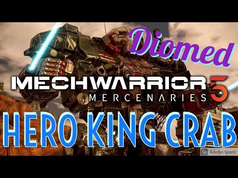 Mechwarrior 5 Hero's of the Inner Sphere   King Crab Hero Mech