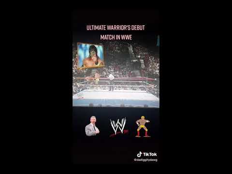 Ultimate. warrior first and last match