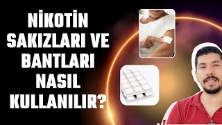 NİKOTİN BANDI / NİKOTİN SAKIZI NASIL KULLANILIR? / Nikotin bandı işe yarıyor mu? Nikotin Replasmanı