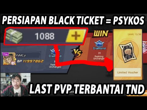 🔥🔥BORONG & PERSIAPAN BLACK TICKET UNTUK PSYKOS & LAST PVP DIBANTAI TND - ONE PUNCH MAN:The Strongest
