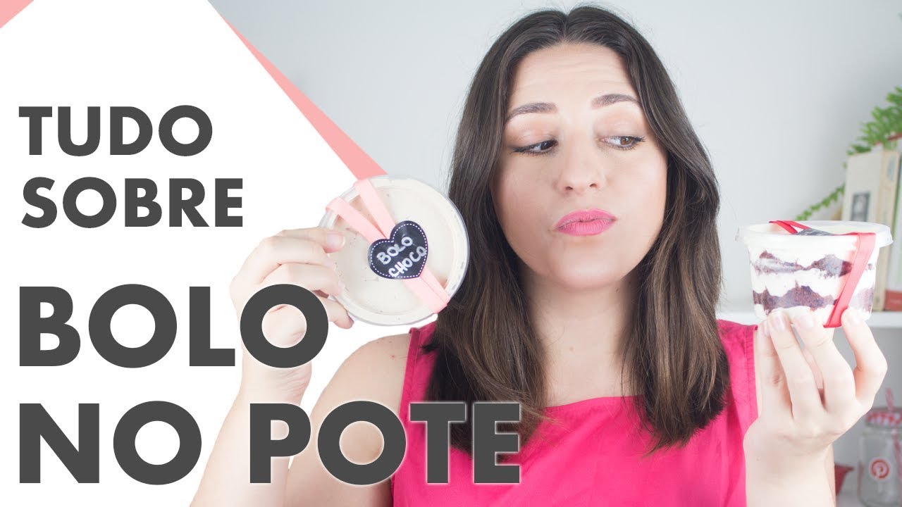 BOLO NO POTE PARA VENDER - VIDEO AULA COMPLETA