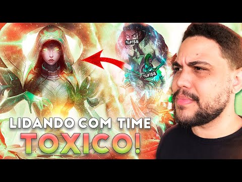 TIVE QUE LIDAR COM UM MID E JUNGLER TILTADOS NA SOLOQ | SONA GAMEPLAY | LEAGUE OF LEGENDS | LOL