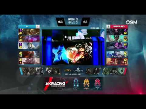 KT vs SSG Highlights Game 3 LCK SUMMER 2017 KT Rolster vs Samsung W3D3