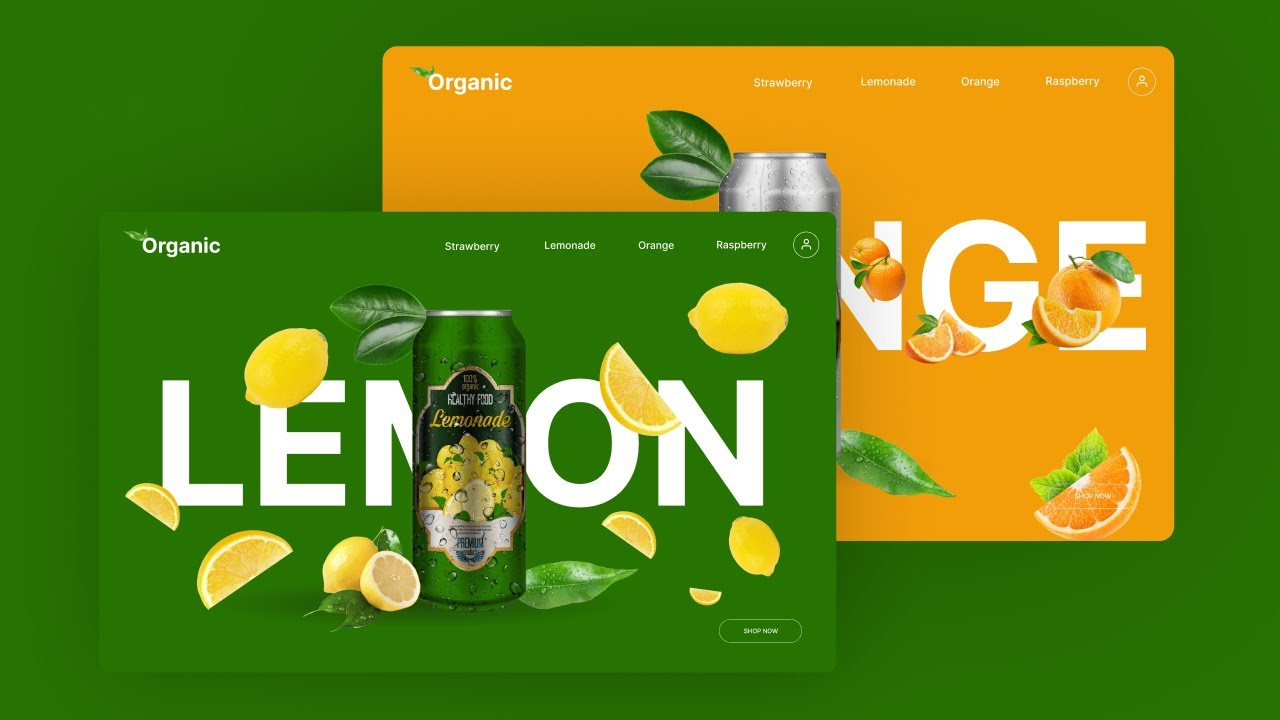 Figma tutorial : Creating 3D fruit can in figma.