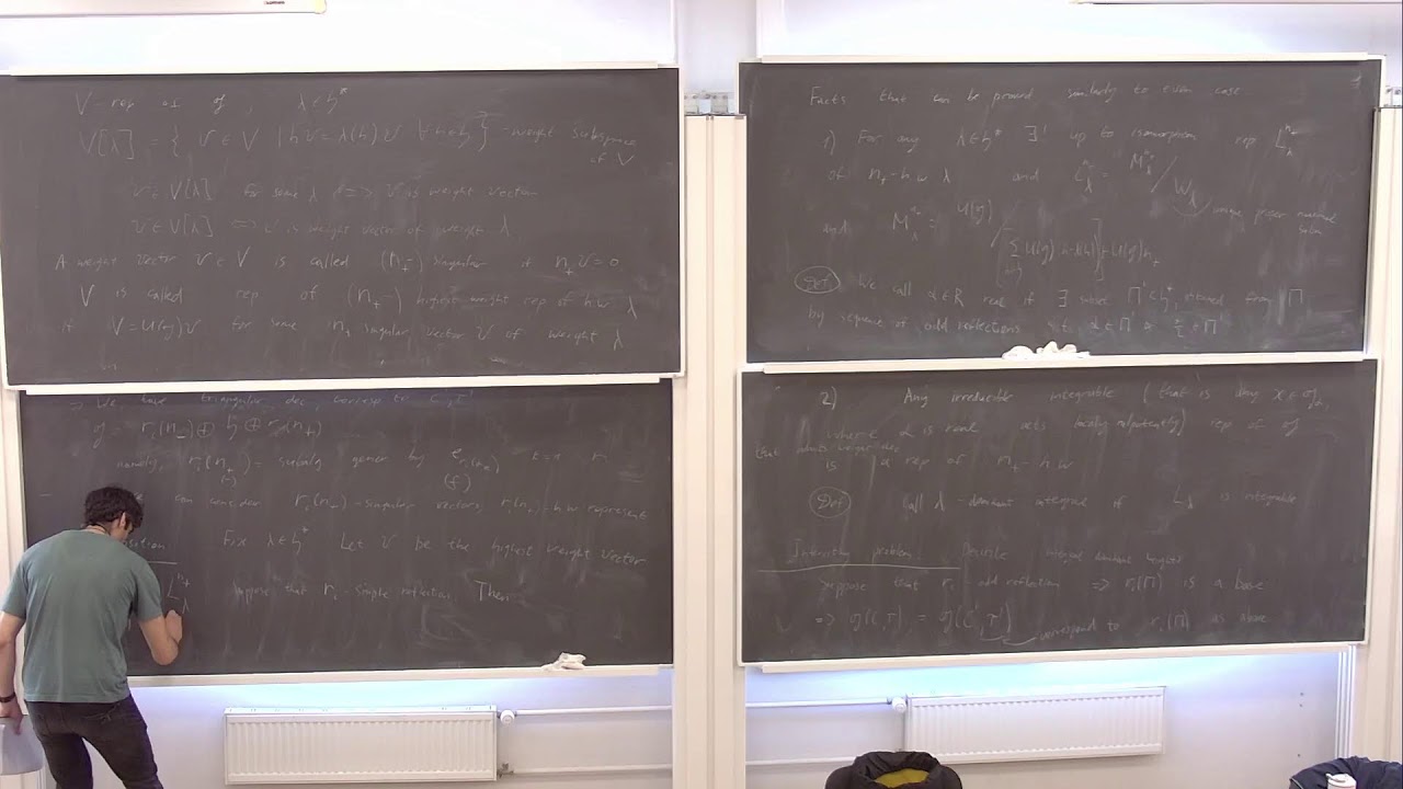 Supersymmetry for Mathematicians. Lecture 13. UVAROV F.