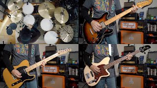 Letters to Cleo - Here &amp; Now [DRUM + GUITAR + BASS COVER]