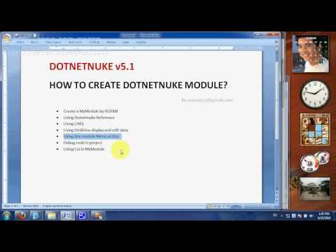 How to create dnn Module-3.flv