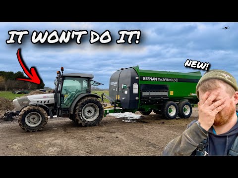 DID I GO TOO BIG!?... NEW FEEDER KILLS TRACTOR!!