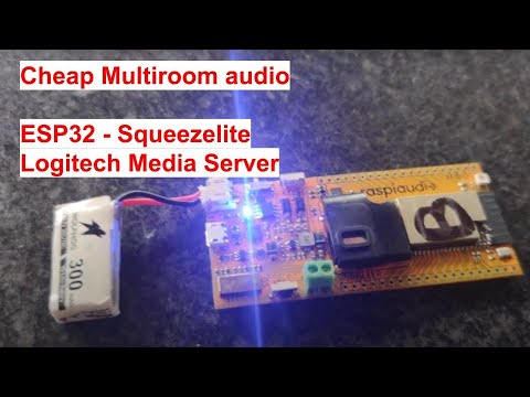 The cheapeast SqueezeLite esp32 Audio wireless multirooms