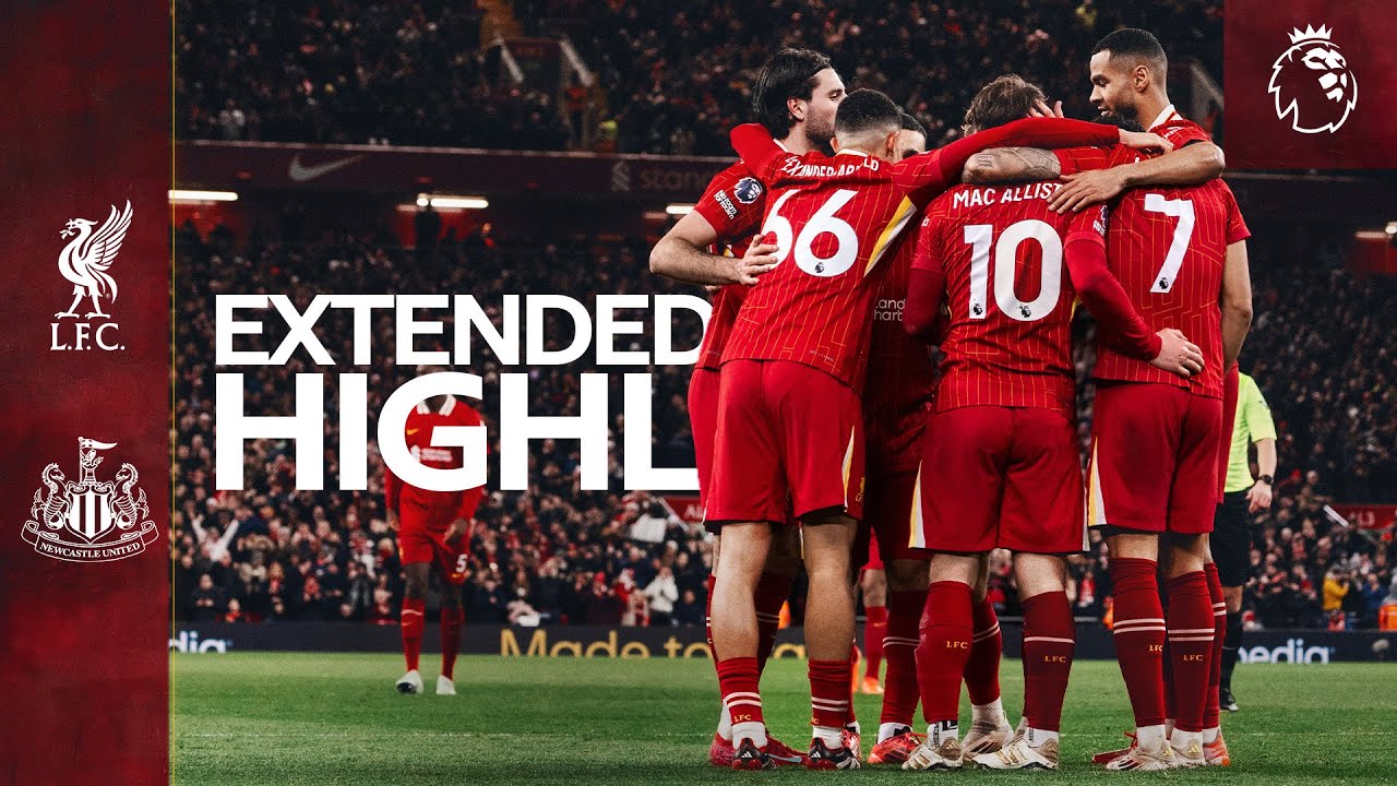 Extended Highlights: Liverpool 2-0 Newcastle United | Premier League