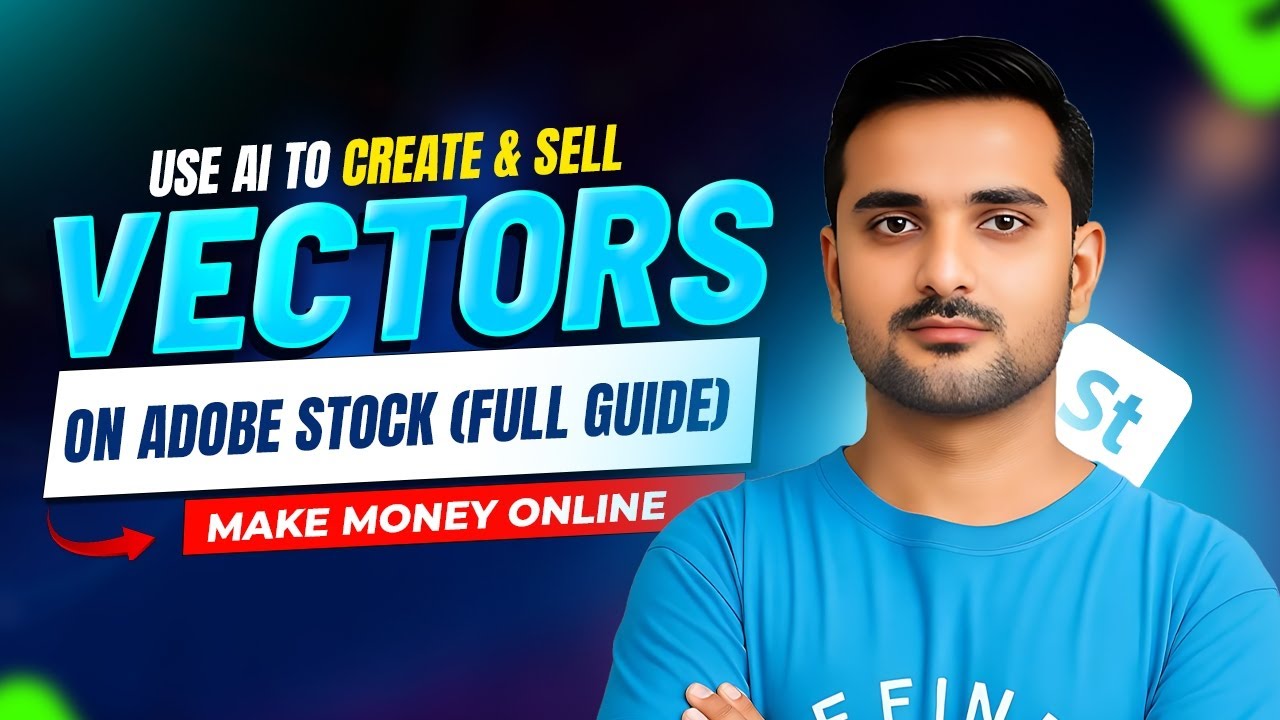 How I Use AI to Create & Sell Vectors on Adobe Stock (Full Guide)
