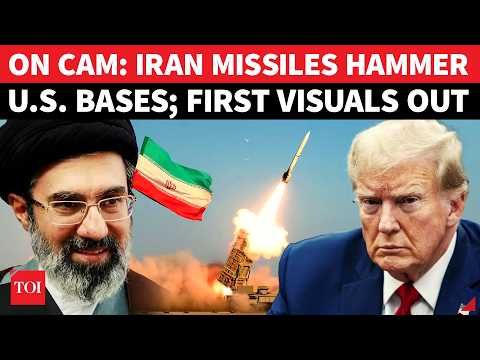 HUGE ESCALATION: IRGC Drops Footage Of MISSILE STORM On US Bases