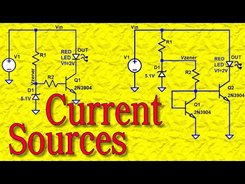 Bipolar Junction Transistors (BJT) Current Sources - Current Mirror (084b)