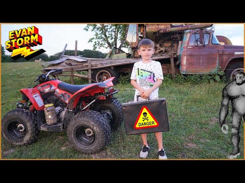 Bigfoot Adventure Soggy Bottom Farm: We Found a Mystery Briefcase and Buried Treasure!!