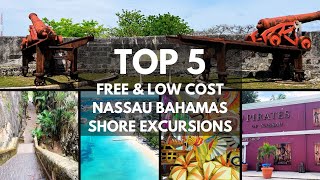 Top 5 Free and Low Cost Nassau Bahamas Shore Excursions | Budget Cruise Guide