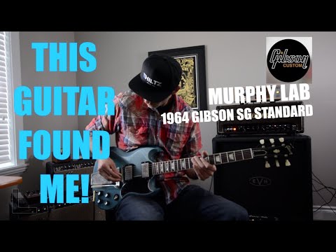 GIBSON CUSTOM MURPHY LAB 1964 SG STANDARD WITH MAESTRO VIBROLA