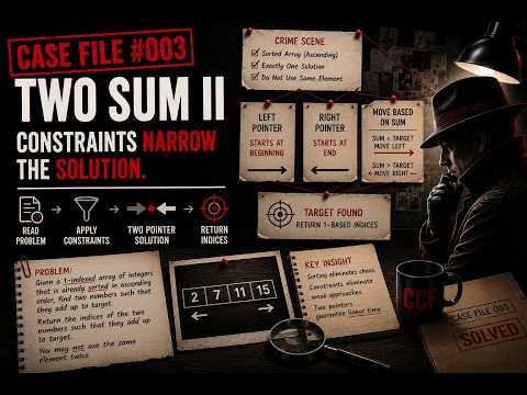 Case File 003: Two Sum II thumbnail