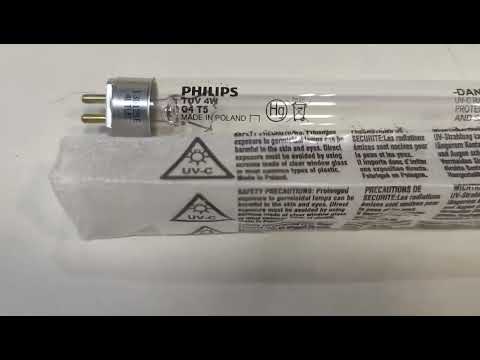 Philips TUV 4W G4 T5 UVC Lamps For Corona Virus