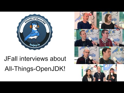 Interviews at JFall about opensource, OpenJDK evolutions, Project Loom, JVM,... (#64)