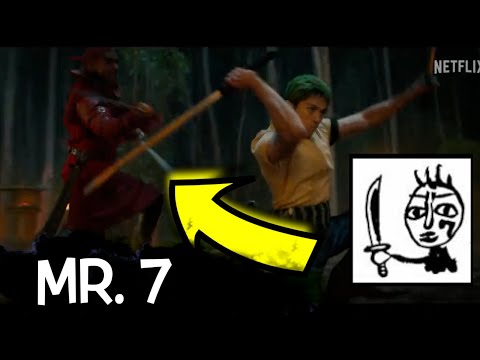 One Piece Live Action Zoro Vs MR 7