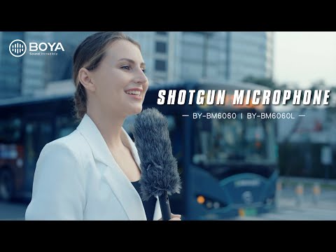 Profesionalus „Boya“ kondensatoriaus šratų mikrofonas BY-BM6060 video