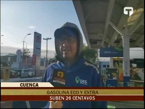Gasolina Eco y Extra suben 26 centavos