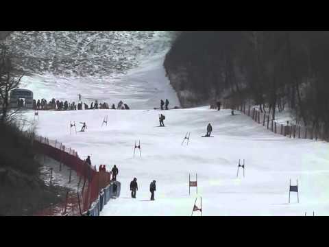 Hugo HyungJoo LEE 2016 Korea National Winter Olympic U12 Giant Slalom Final