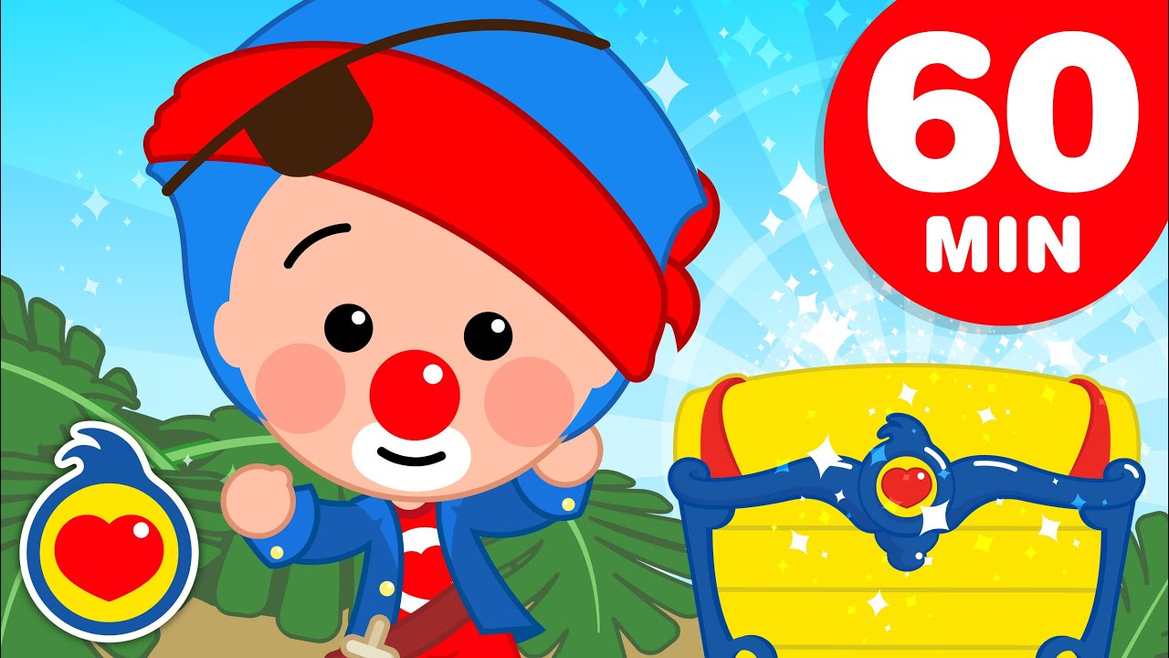 A Caça ao Tesouro 😃🏴‍☠️ e + desenhos animados! (60 min) | Episódios de Um Herói do Coração ❤️