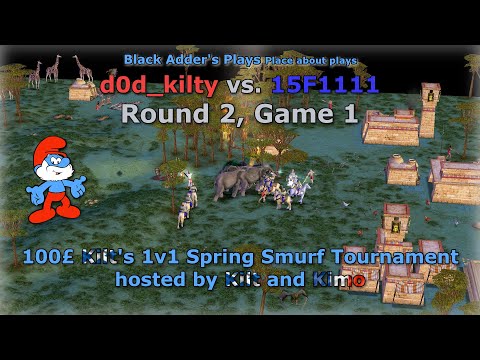 Kilt's 1-Day Spring Smurf Tournament, R2 - d0d_kilty vs. 15F1111, G1 - Age of Mythology: The Titans