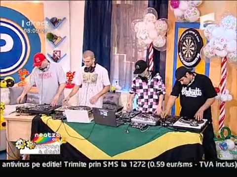 Turntable Science @ Neatza cu Razvan si Dani (Antena1)