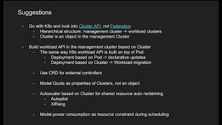 Cluster management system in Facebook Scale/Facebook Twine/Highly opin