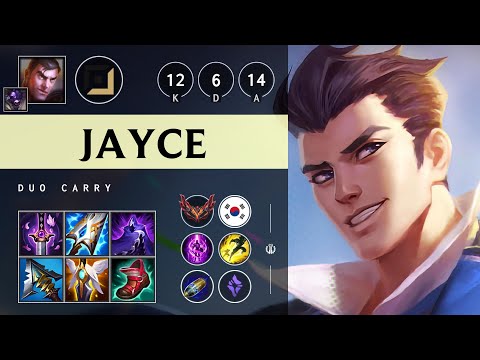 Jayce ADC vs Jhin: Unstoppable - KR Grandmaster Patch 14.20