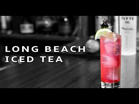 How To Make The Long Beach Iced Tea - A Long Island Iced Tea Variant