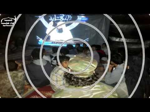 نشاط المكتب الدعوي لكتيبة أحرار جبلة في أحد المخيمات في ريف اللاذقية