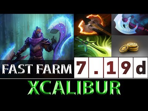 Xcalibur [Anti-Mage] Fast Farm Carry We Need ► Dota 2 7.19d