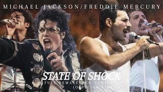 Michael Jackson ft Freddie Mercury - State Of Shock (Full Remastered Audio) (Official Video) 4K 2024