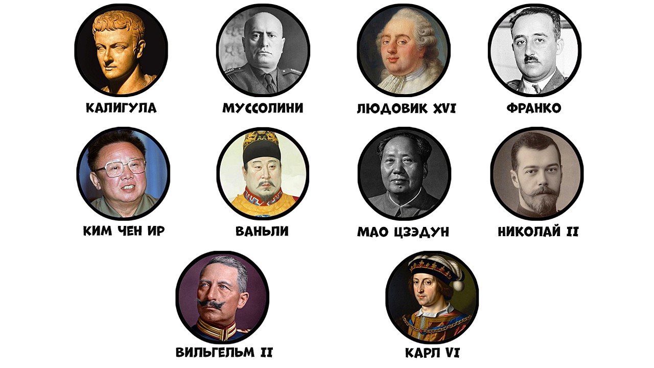 Все самые тупые правители за 14 минут