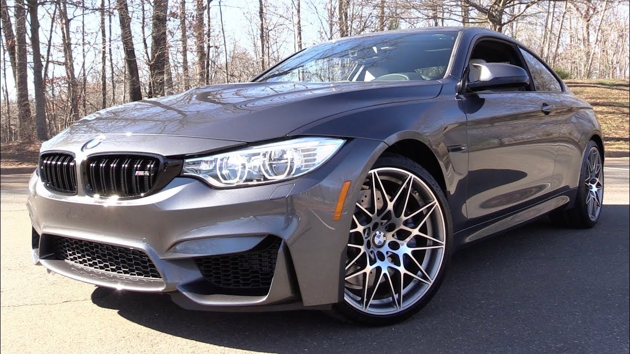 2017 BMW M4 Competition Package: Start Up, Road Test & In ...