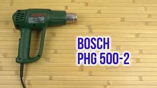 Bosch PHG 500-2 (060329A008) - відео 1