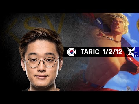 Highlights KSV CoreJJ with Taric - LCK Spring 2018 W1D3