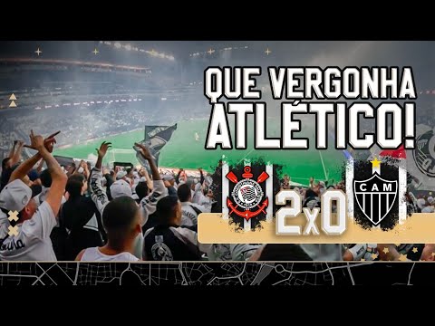 VERGONHA EM ITAQUERA / CORINTHIANS 2 X 0 GALO / VLOG