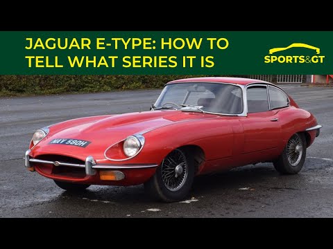 What is the difference between the Jaguar E-type series?